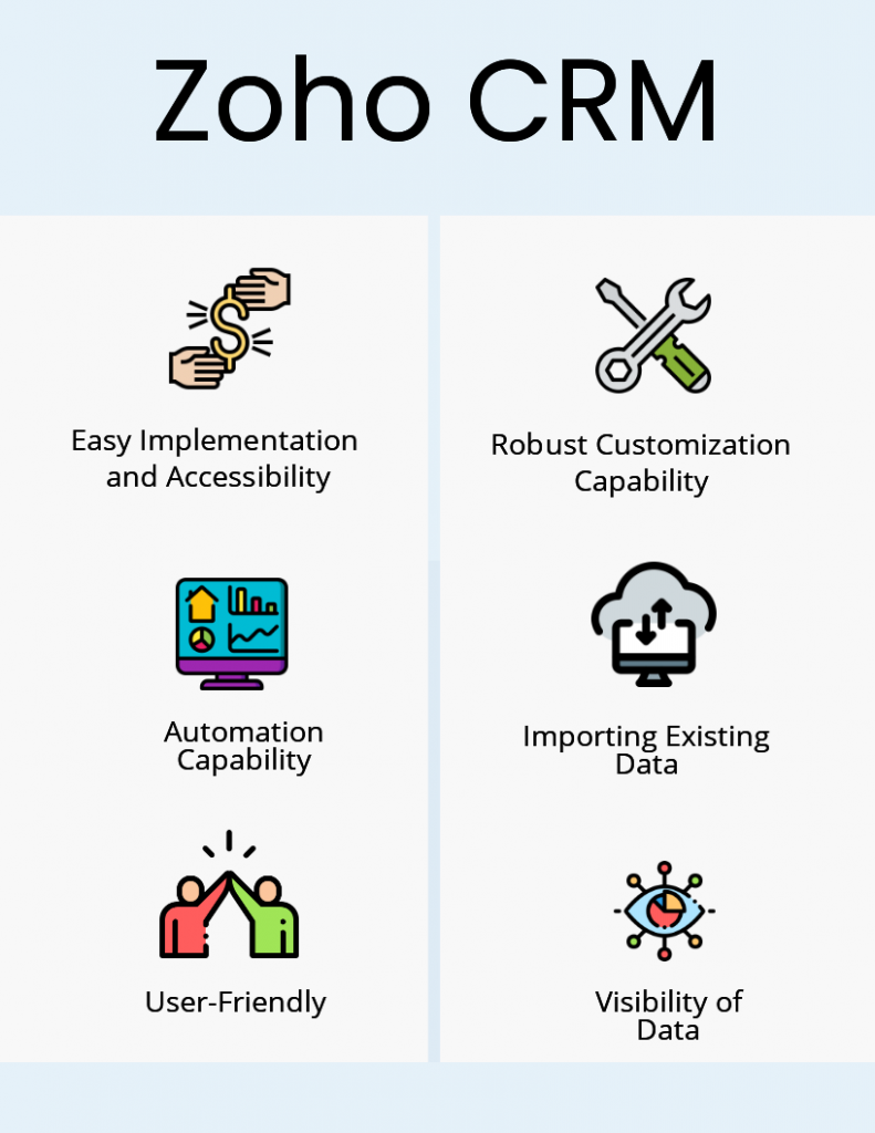 Zoho CRM advantages