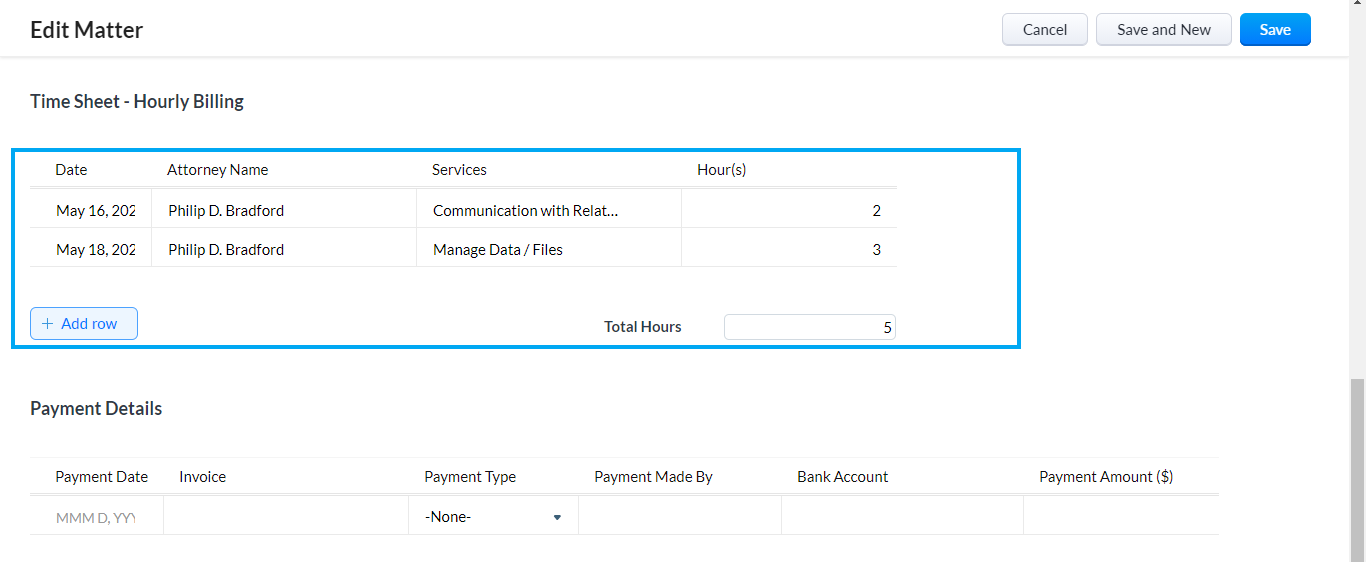 Law Firm CRM