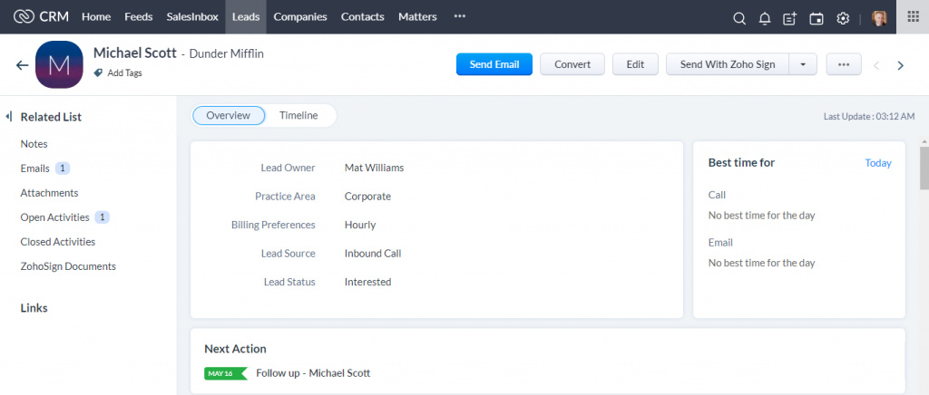 Law Firm CRM_Lead Details 2