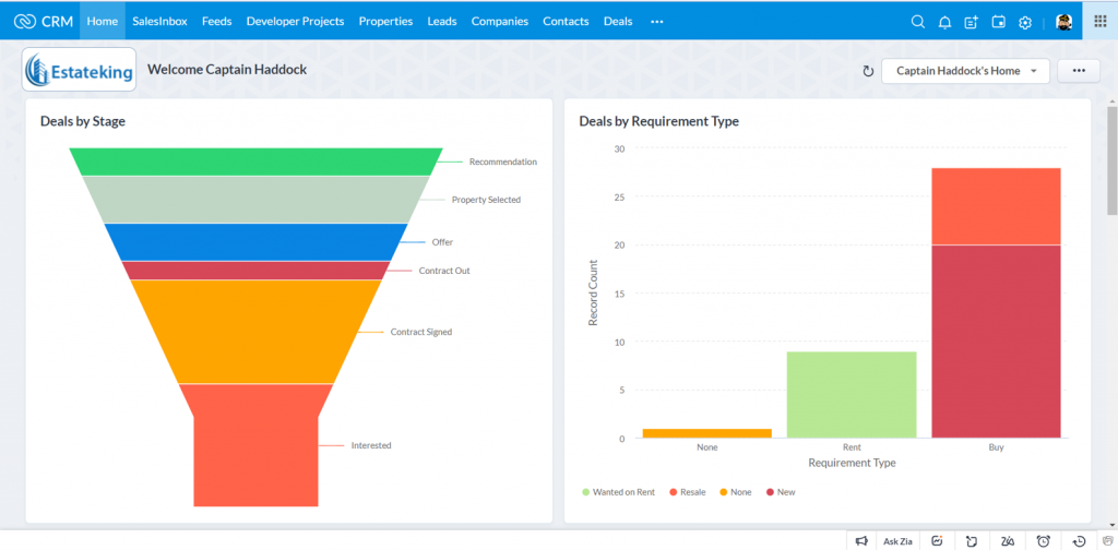 Real Estate Agency CRM 