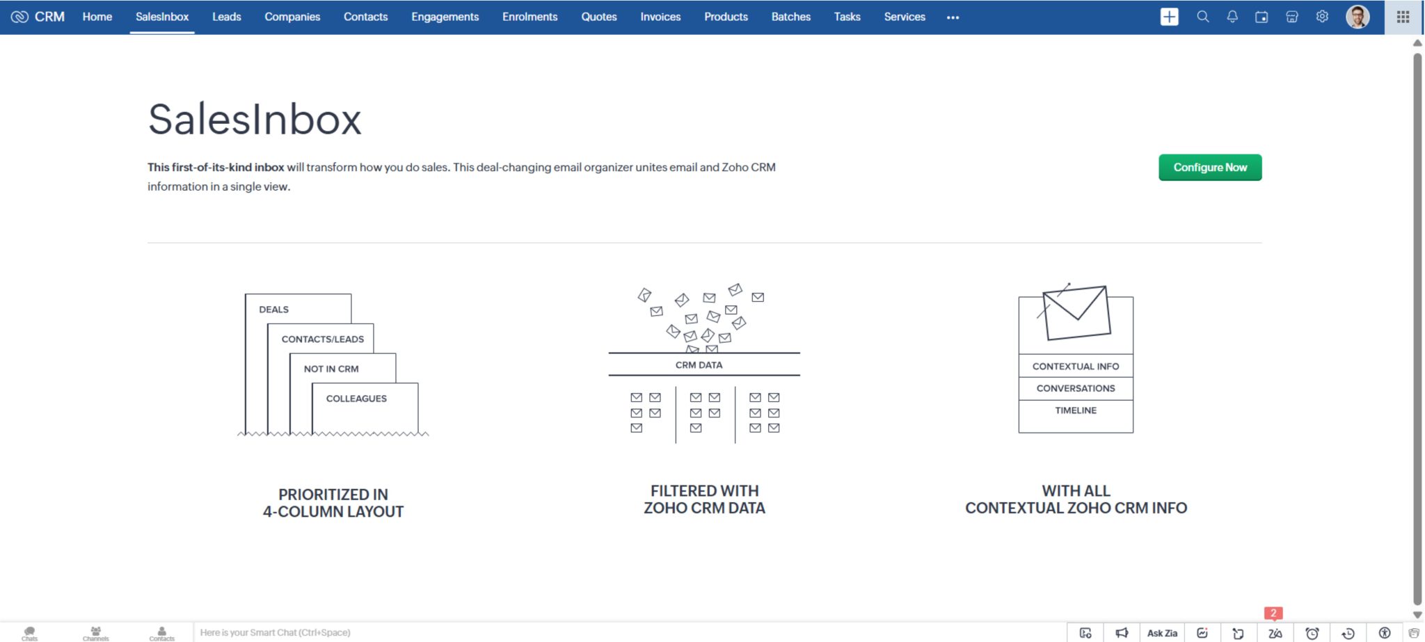 Email Integration with Zoho CRM