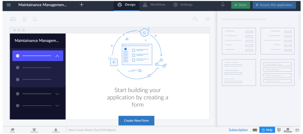 How to create a custom app with Zoho Creator