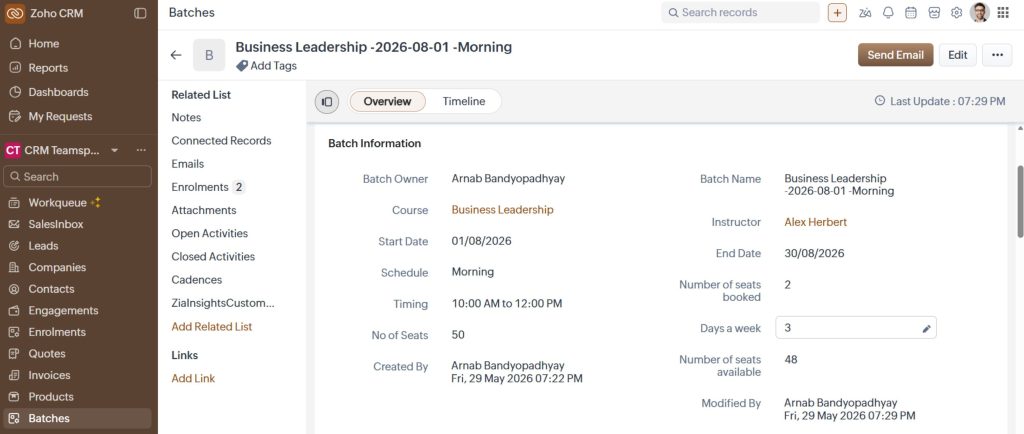 Automate Enrollments with Training Provider CRM